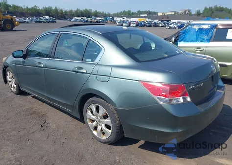 2008 Honda Accord 2.4 Ex-L из США, поврежденный, VIN 1HGCP26868A086584